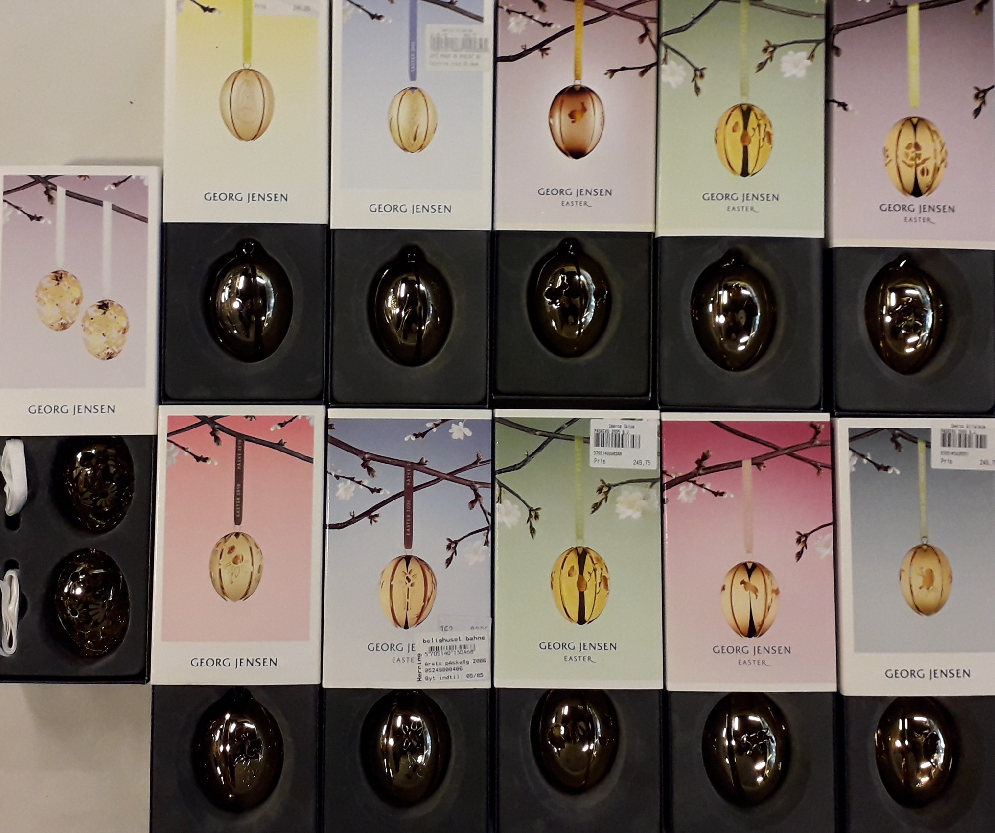 Jensen juleuro julepynt ornamenter lyseholdere køb salg